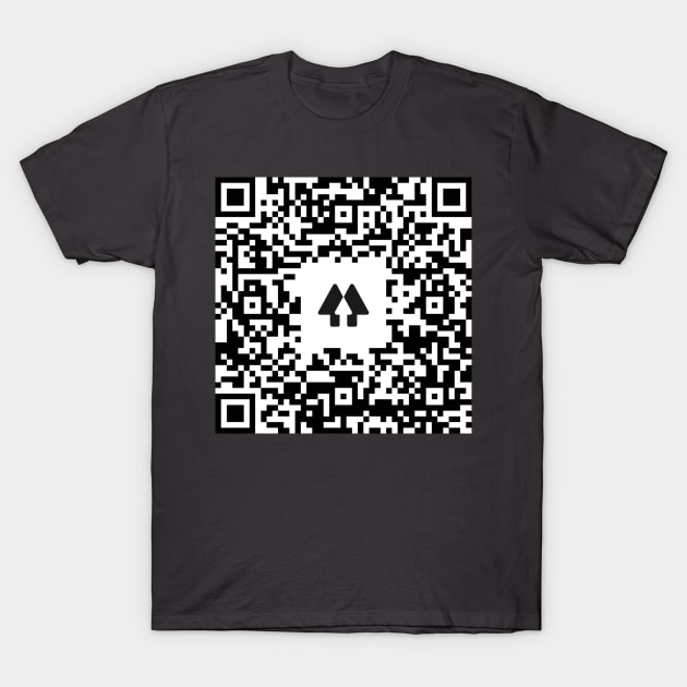 LRC QR Code - Unlock The Magic! T-Shirt by Living Room Comedy